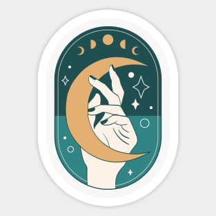 Moon Healing Sticker